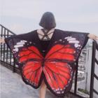 Batwing-sleeve Butterfly Top