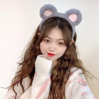 Animal Ear Chenille Headband / Set