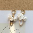 Dangle Ear Stud / Clip-on Earring