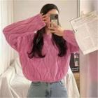 Long Sleeve Crop Sweater