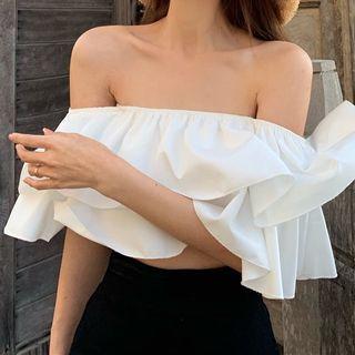 Off-shoulder Asymmetrical Top