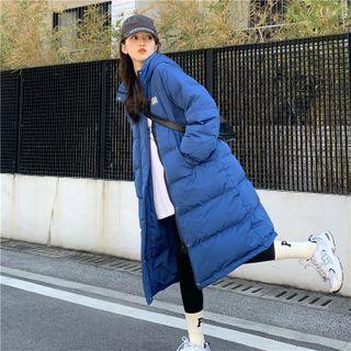 Logo Padded Long Jacket