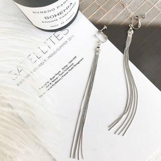 Dangle Chain Clip-on Earring
