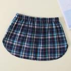 Plaid Decoration Skirt
