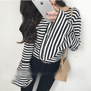 Stripe Bell Long-sleeve T-shirt