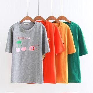 Fruit Print T-shirt