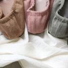 Faux--suede Banded Loafers