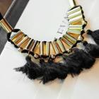 Tassel-accent Necklace