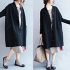 Quilted Loose-fit Coat