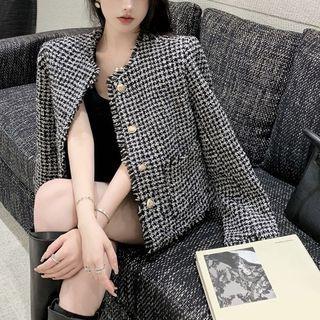 Frayed Tweed Jacket