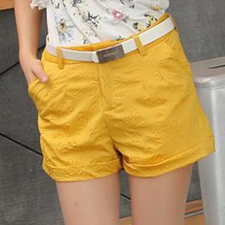 Embossed Shorts