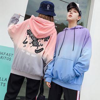 Couple Matching Gradient Hoodie