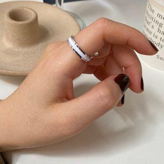 Two-tone Stainless Steel Ring