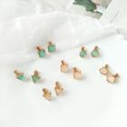 Glass Triangle Earring