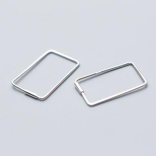 Rectangular Hoop Earring