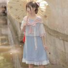 Sleeveless Dress / Short-sleeve Top