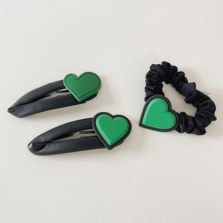 Heart Chiffon / Hair Tie