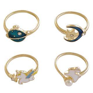 Moon / Planet / Star / Rabbit / Unicorn Ring (various Designs)