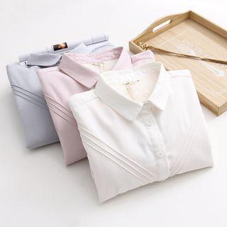 Plain Fleece Lined Shirt