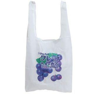 Snacks Pattern Series Eco Shopping Bag (grape Gum Pattern) One Size