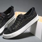 Studded Washed Sneakers