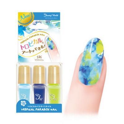 Lucky Trendy - Tropical Paradise Nail (tpn586) 1 Set