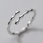 Sterling Silver Open Ring S925 Silver - Ring - Silver - One Size