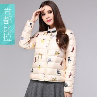 Print Padded Jacket