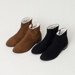 Suedette Ankle Boots
