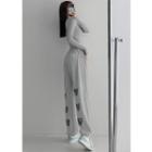 Heart-accent Loose-fit Sweatpants
