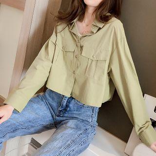 Set: Tank Top + Shirt Lime - One Size