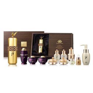 The History Of Whoo - Hwanyu Signature Ampoule Special Set: Ampoule 40ml + Essence 7ml + Cream 4ml + Eye Cream 4ml + Hwahyun Balancer 25ml + Emulsion 25ml + Radiant Regenerating Essence 8ml + Cream 10ml + Eye Cream 5ml + Facial Oil 5ml + Ampoule 5ml + Cle