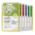 Labiotte - Real Nature Sheet Mask 1pc (6 Types) Edelweiss