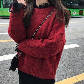 Round Neck Long Sleeve Sweater