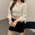 Zip Up Blouse