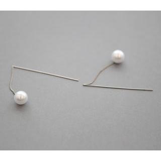 Faux-pearl Dangle Earrings
