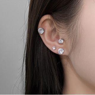 Rhinestone Magnetic Earring / Studded Earring (various Designs)