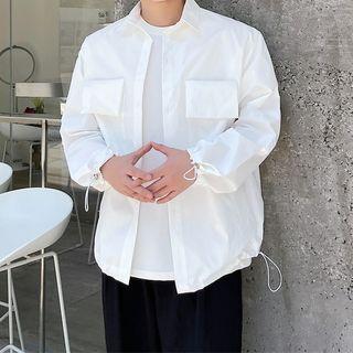 Plain Flap Pocket Jacket