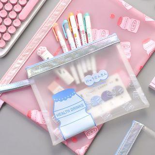 Printed Mesh Pouch