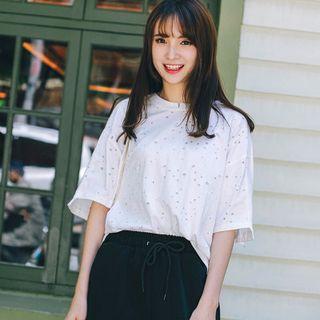 Perforated T-shirt