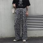 Couple Matching Leopard Straight Fit Pants