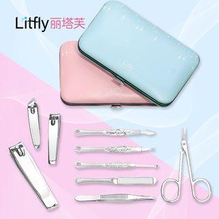 Manicure Set (9 Pcs + Case)