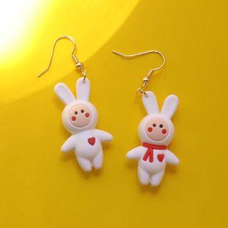 Non-matching Rabbit Dangle Earring