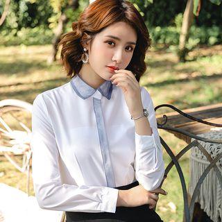Shirt / Mini A-line Skirt / Set