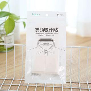 Lundi - Disposable Collar Sweat Absorbing Sheet As Shown In Figure - One Size