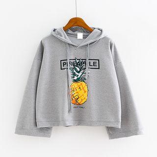 Pineapple Print Hoodie