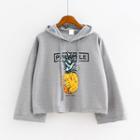 Pineapple Print Hoodie