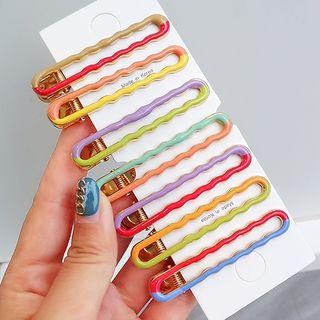 Two-tone Alloy Hair Clip