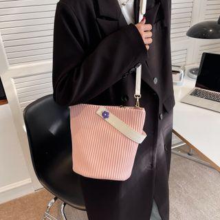 Ribbed Bucket Bag