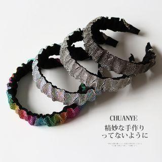 Rhinestone Face Wash Headband